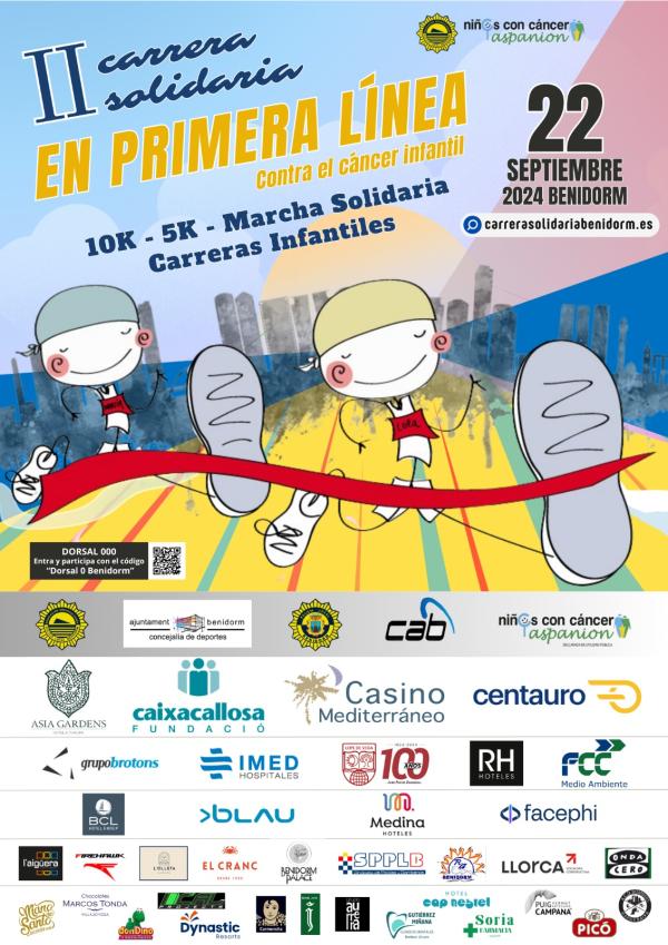 Benidorm Palace joins the II “En Primera Línea” Solidarity Race Against Childhood Cancer